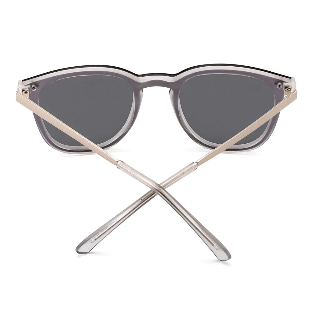 JIM Trendy Rimless Mirrored Sunglasses Reflective Sun Glasses for Women Men UV400 - reetell