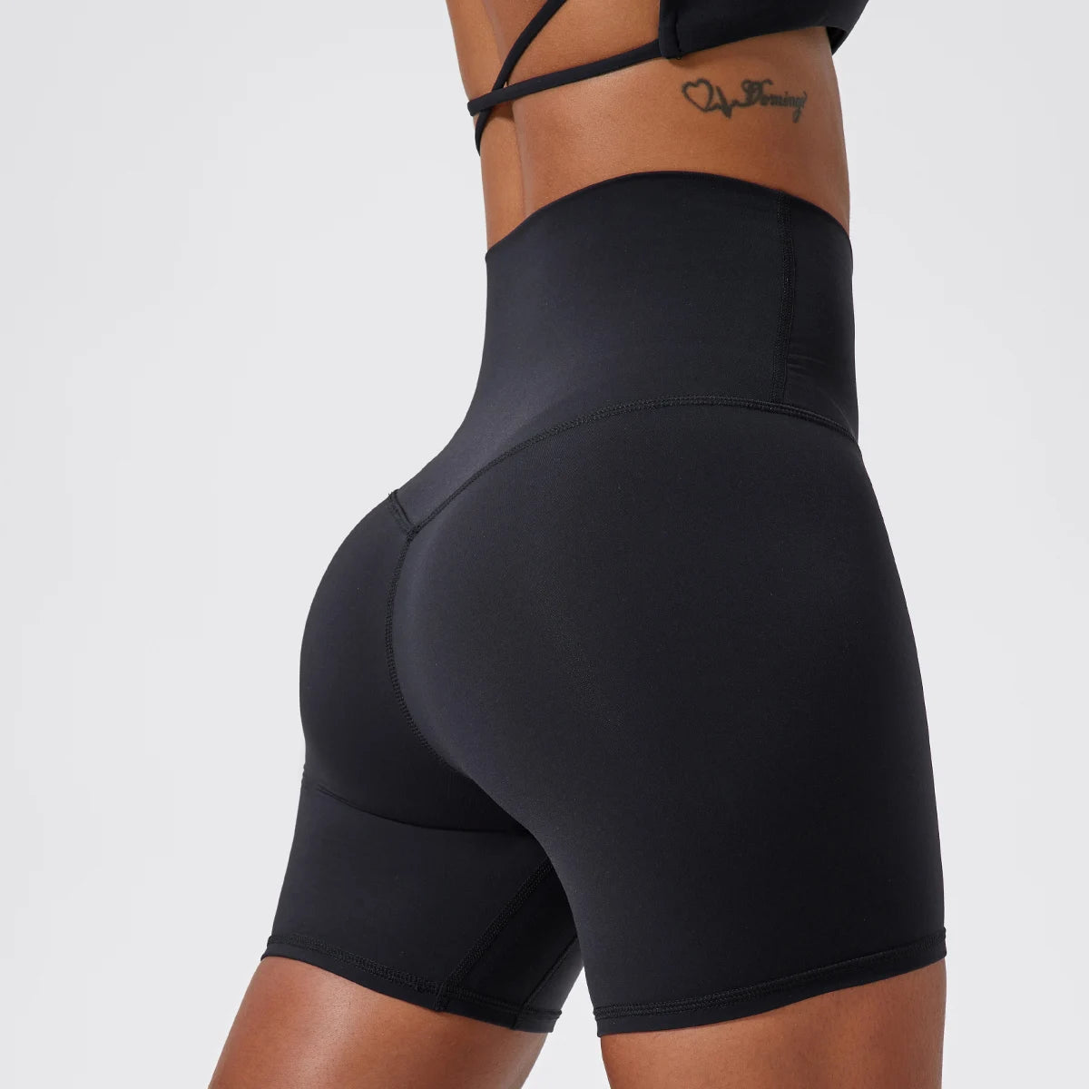 Hearuisavy Yoga Clothing Push Up Gym Shorts Women High Waist Sports Leggings Women Higher Quality Workout Cycling Shorts - reetell