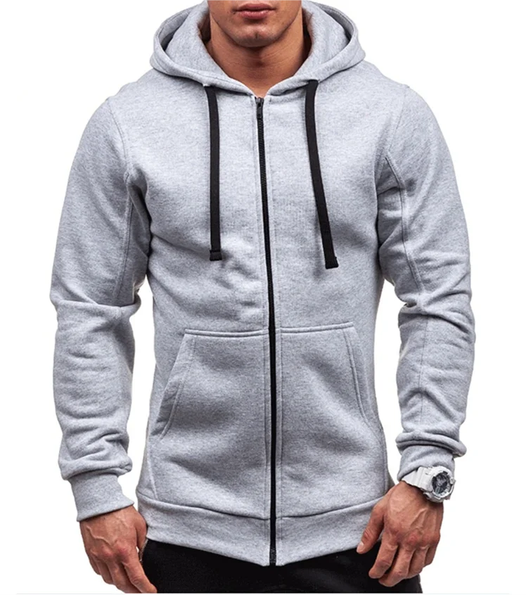 MRMT 2024 New Men's Hoodies Sweatshirts Zipper Hoodie Men Sweatshirt Solid Color Man Hoody Sweatshirts For Male Sweatshirts - reetell