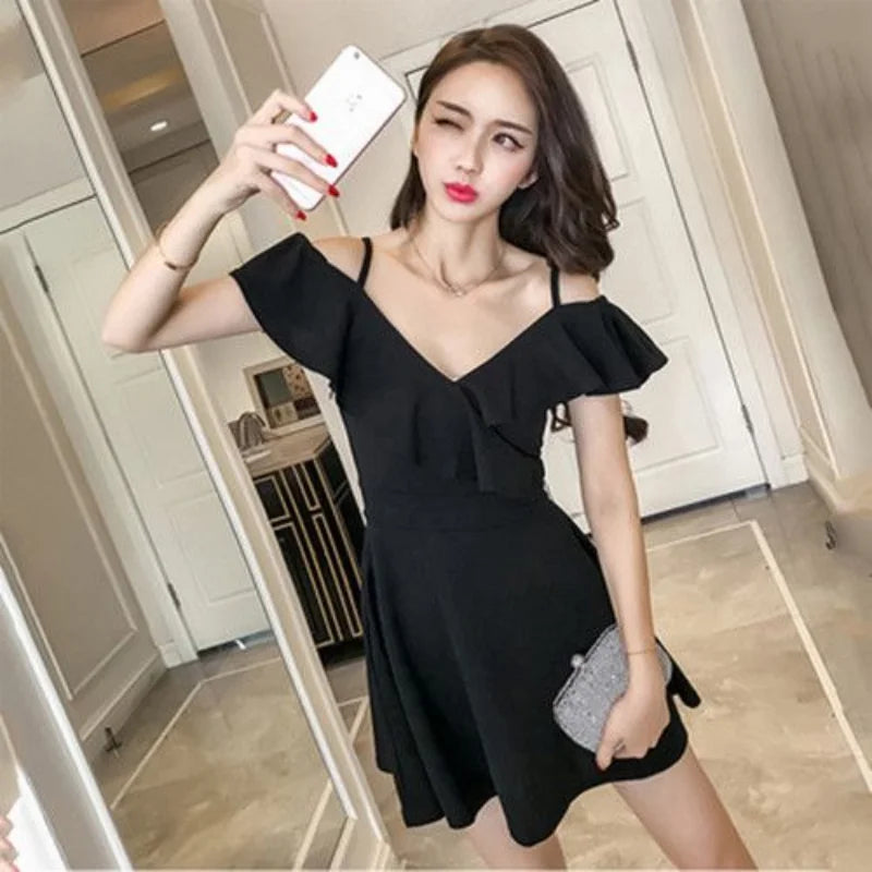 Party Dresses for Women 2024 Luxury Designer Prom Women's Summer Dress Aesthetic Clothing Chiffon Satin Sexy Night Club Silk New - reetell