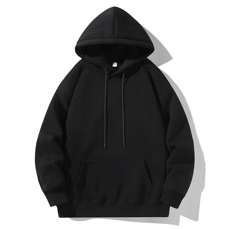 6 Color Autumn Hoodies Men Fashion Hooded Sweatshirt Men Streetwear Hip Hop Loose Pullover Hoodie Mens Pocket Hoody M-3XL - reetell