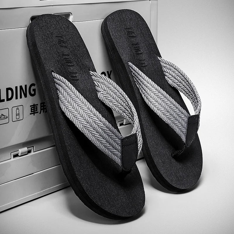 Plus Big Size 49 50 51 52 Flip Flops Men Slippers Chanclas De Hombre Claquette Homme Klapki Indoor Outside Beach Large Shoes