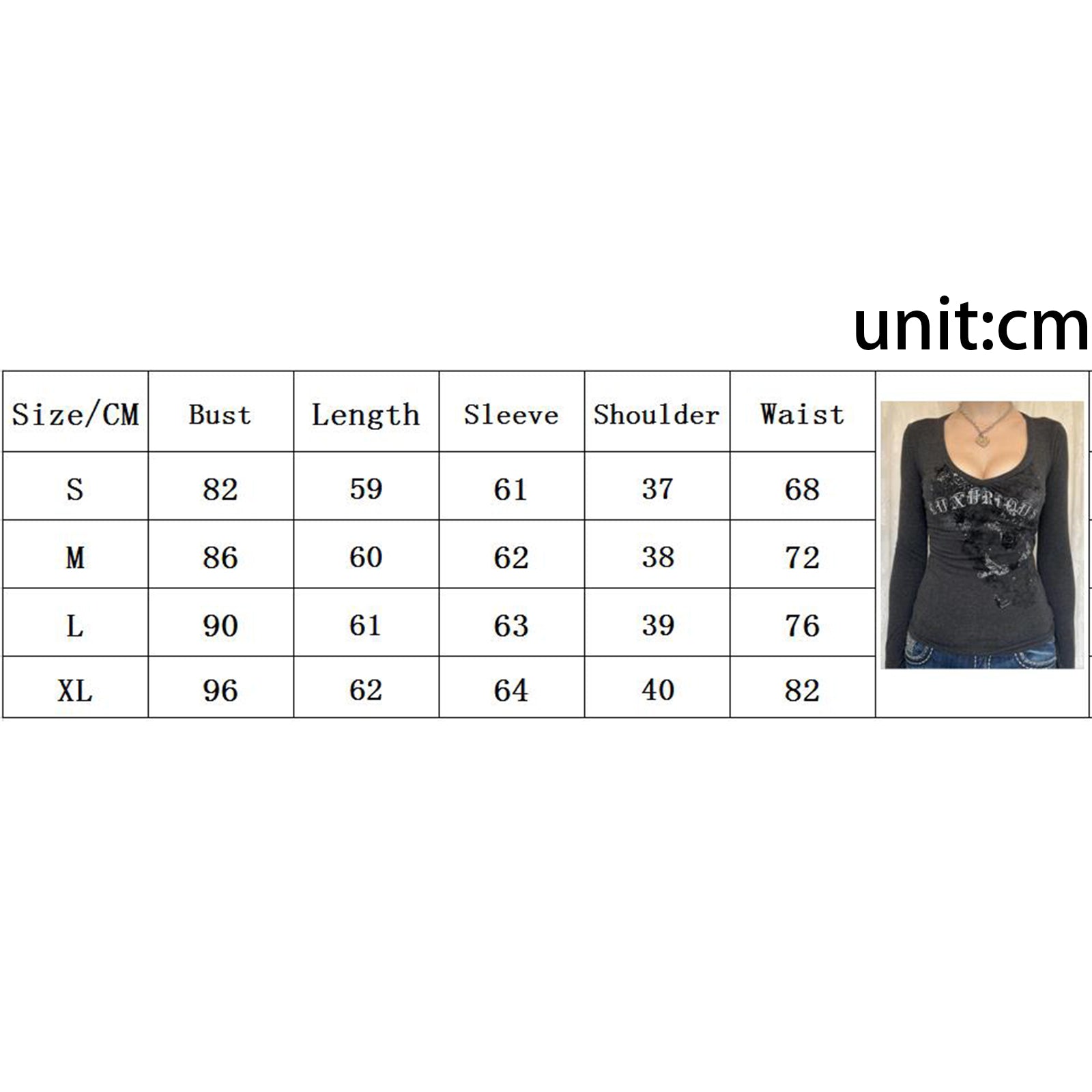 Women Graphic T Shirts y2k Tops Spring Autumn 90s Vintage Clothes Printed Slim Long Sleeve Tops Female Clothing Streetwear - reetell