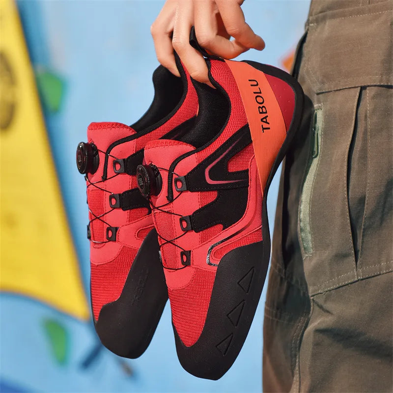 Professional Rock-Climbing Shoes Indoor Outdoor Men Women Climbing Shoes Beginners Entry-level Rock-Climbing Bouldering Sneakers