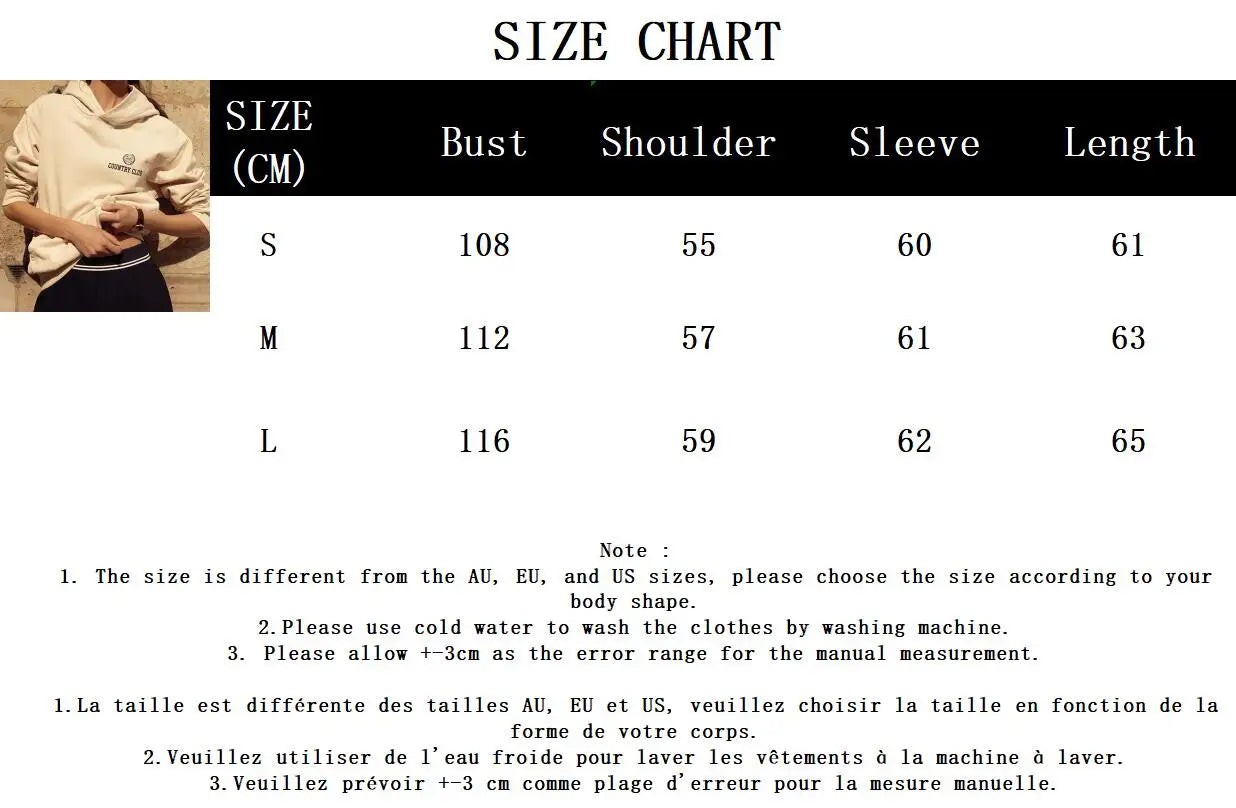 2024 New Letter Print Hoodies Women Autumn Winter Long Sleeve Sport Hooded Pullover Casual Fashion Geometric Graphic Sweatshirts - reetell