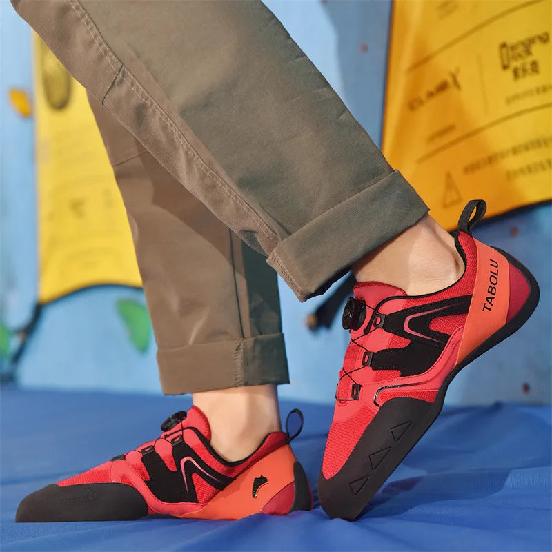 Professional Rock-Climbing Shoes Indoor Outdoor Men Women Climbing Shoes Beginners Entry-level Rock-Climbing Bouldering Sneakers