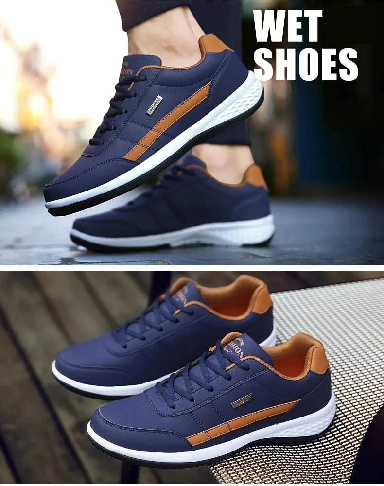 Men Shoes Sneakers Trend Casual Breathable Leisure Male Sneakers Non-Slip Footwear Vulcanized Shoes - reetell