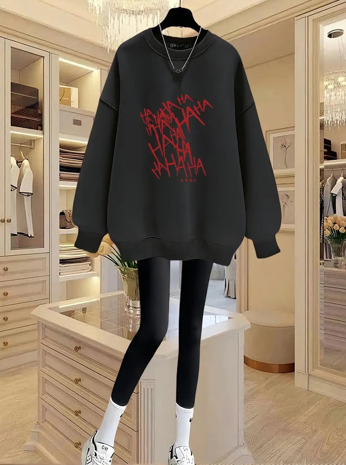 Autumn Vintage Y2k Chic Hoodies Loose Casual Long Sleeve Top Pullovers Women Fashion Cartoon Printed Sweatshirts - reetell