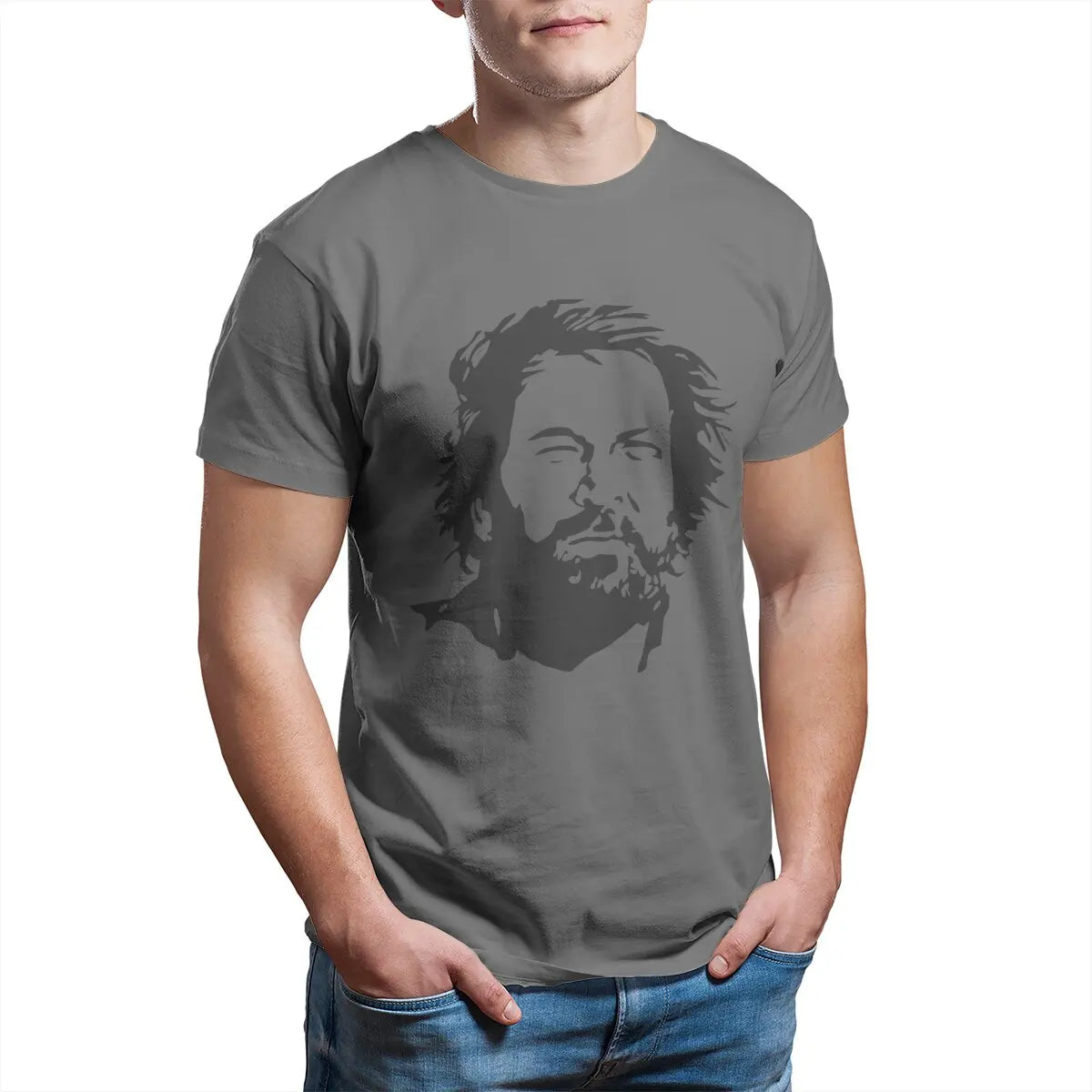 Actor Bud Spencer  T Shirt for Men Cotton Novelty T-Shirts  2021 Fashion Graphic Old School Tees Short Sleeve Clothes Plus Size