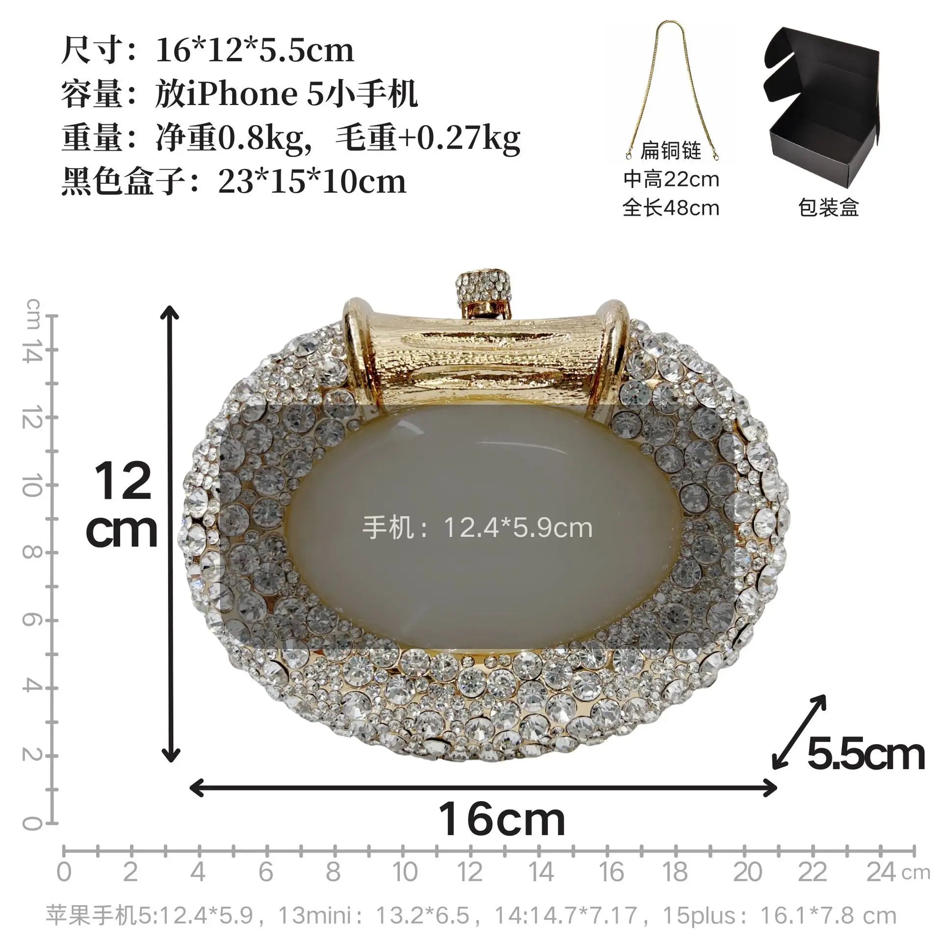 XIYUAN Emerald Green Women Crystals Evening Clutch Bags Party Cocktail Rhinestone Minaudiere Handbags Gems Day Clutches Wedding