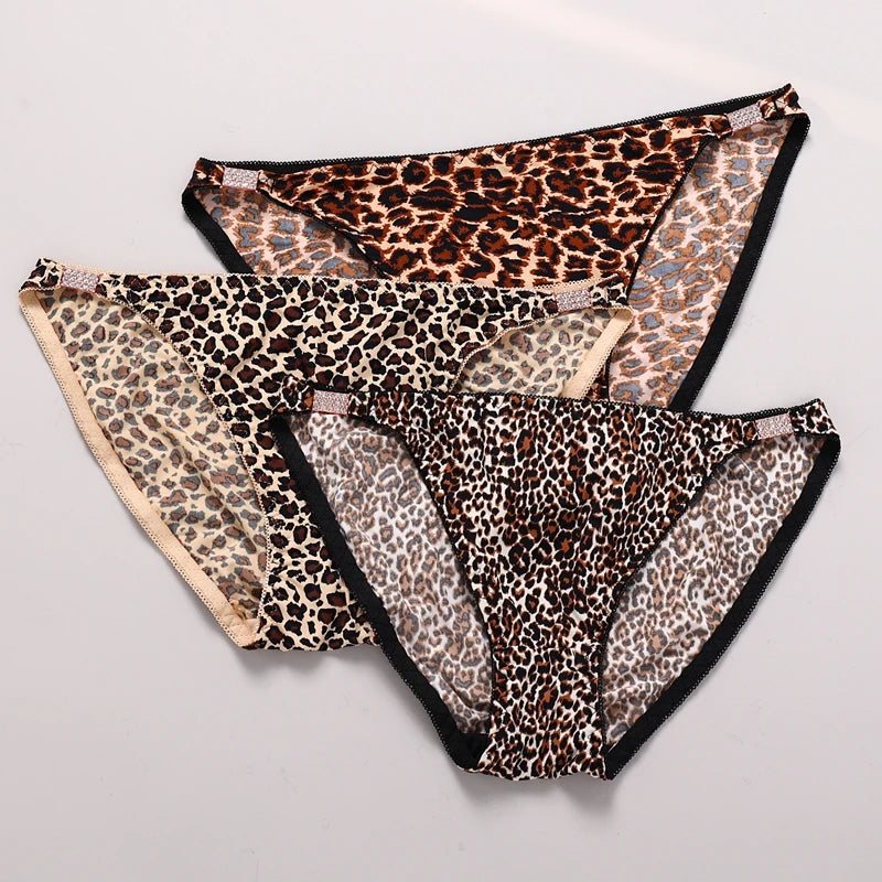 2024 New Sexy Leopard Print Underwear For Women Push Up Bra Sets Seamless Khaki Beige Black Female Lingerie - reetell