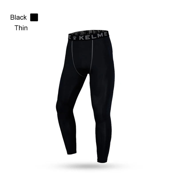 KELME Men's Running T-shirts Compression Shirts Bodybuilding Sports Tights Long Sleeves Exercise Workout Fitness 3891113