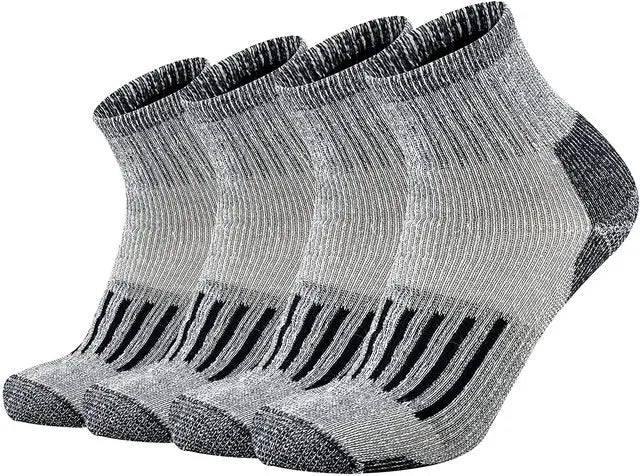 Hiking Socks Merino Wool Socks for Men Women 80% Merino Wool Ski Socks Winter Thick Thermal Crew Socks Men Walk Warm Anti-Odor