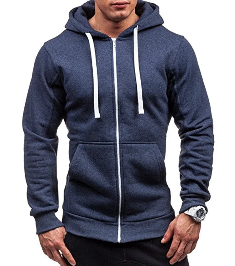 MRMT 2024 New Men's Hoodies Sweatshirts Zipper Hoodie Men Sweatshirt Solid Color Man Hoody Sweatshirts For Male Sweatshirts - reetell