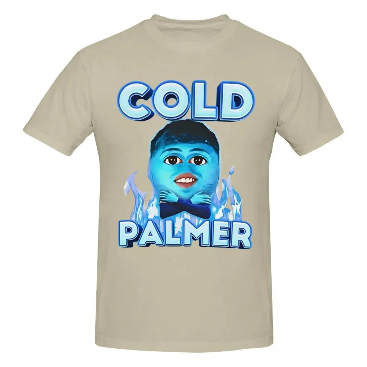 Leisure Cold Palmer Funny Meme T-Shirt For Men Women Cotton Short Sleeve Football Soccer Round Neck Summer TopsTops - reetell