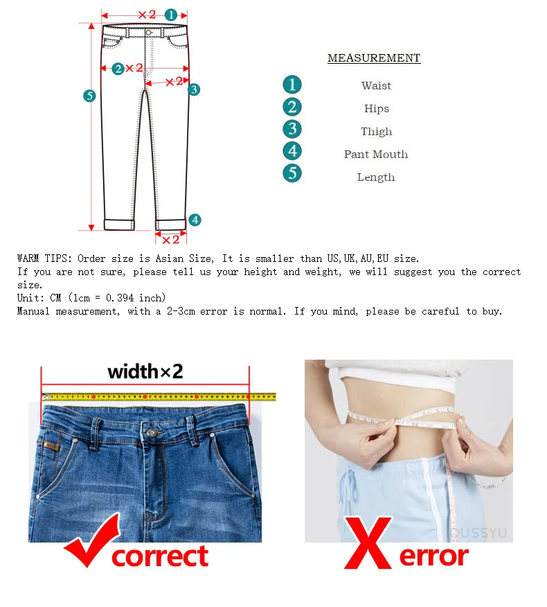 Thermal Winter Thick Fleece High-waist Warm Skinny Jeans Thick Women Stretch Button Pencil Pants Mom Casual Velvet Jeans - reetell