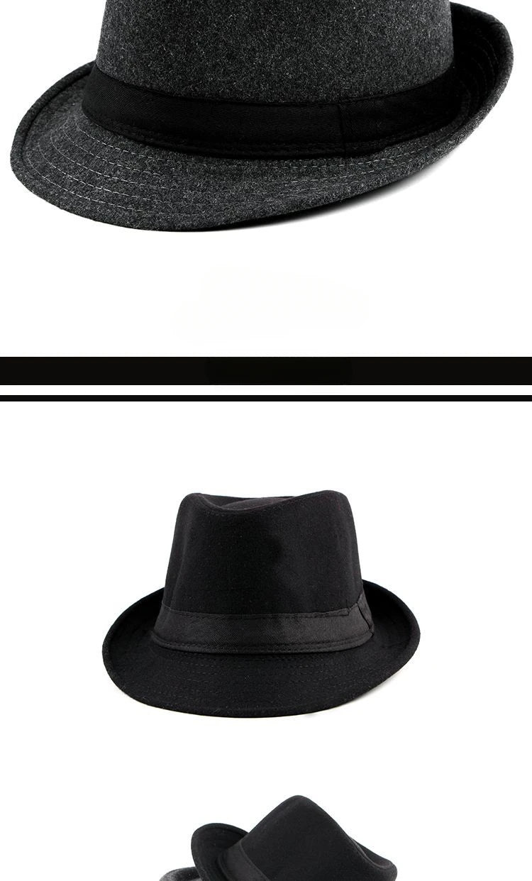 Spring Summer Men's Hats Fedoras Top Jazz Hat  Bucket Bowler Hats Chapeau Hats Fedora Hat Women Black Hat Wedding Hat Caps