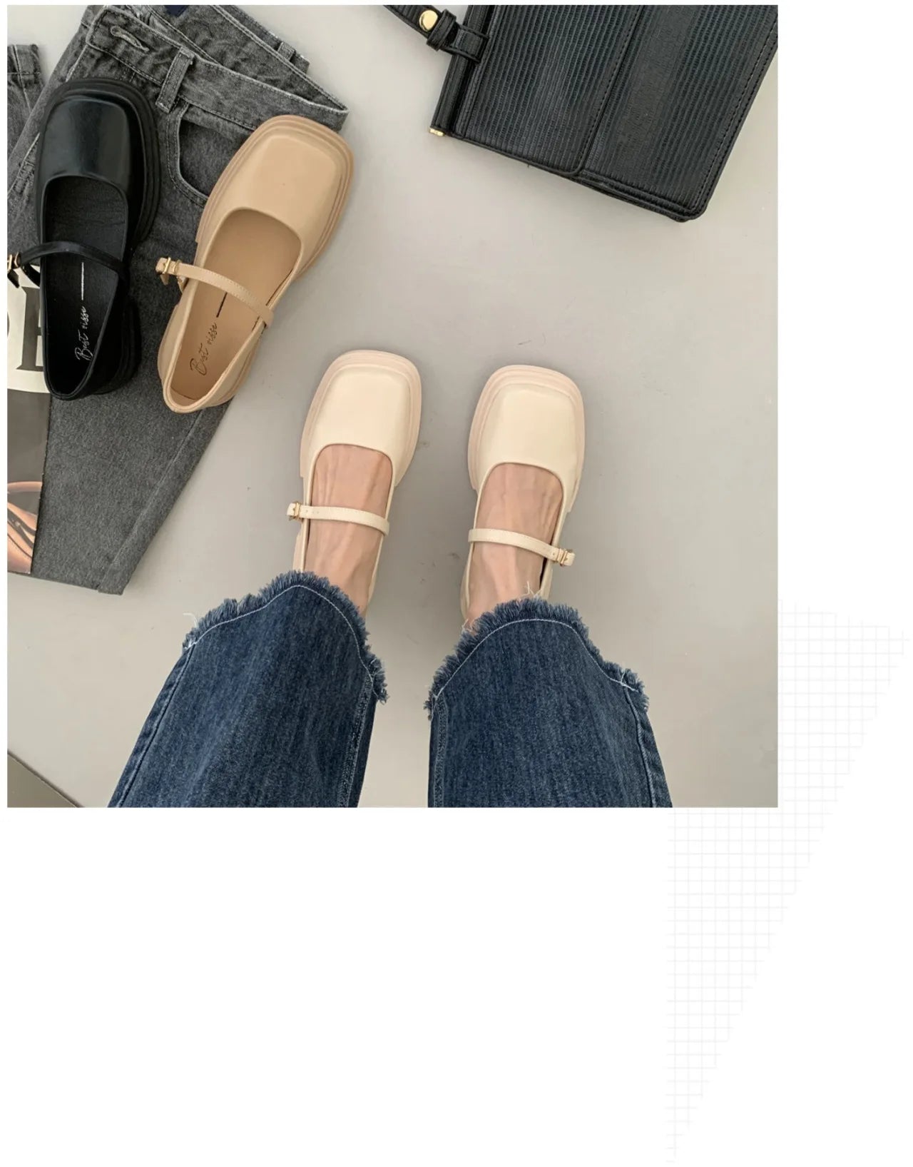 Soft Soles Women Shoe Comfortable Japanese Thick Soled Leather Shoes Women Spring Autumn New 2024 British Style Shoes for Women - reetell