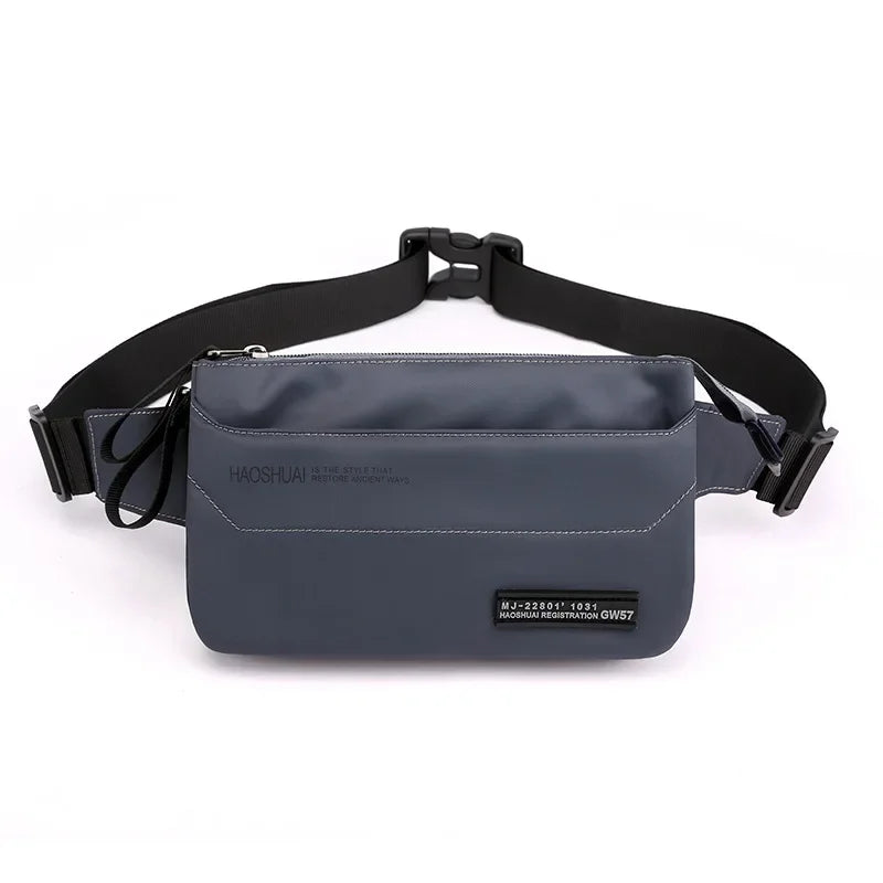 YoReAi Hot Sale Men Fanny Pack Female New Sports Fashion Waterproof Chest Packs Unisex Waist Bag Multifunctional Storage 4 Bags