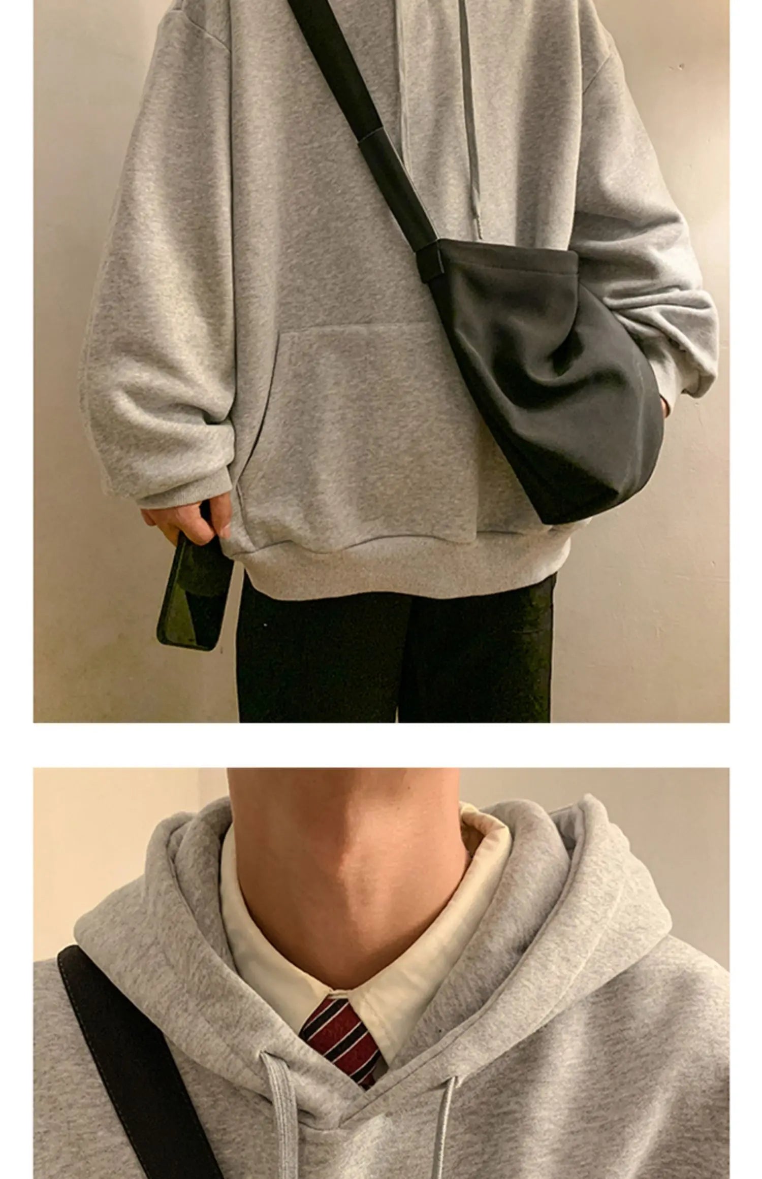 6 Colors Spring Autumn Hoodie Men Harajuku Fashion Casual Oversized Hoodies Couples Loose Hooded Sweatshirt Streetwear - reetell