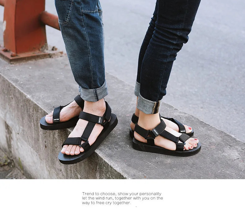 Men's Sandals Simple Casual Summer Shoes Comfortable Sneakers Outdoor Beach Vacation Sandals 2023 New Male Casual Sandals shoes