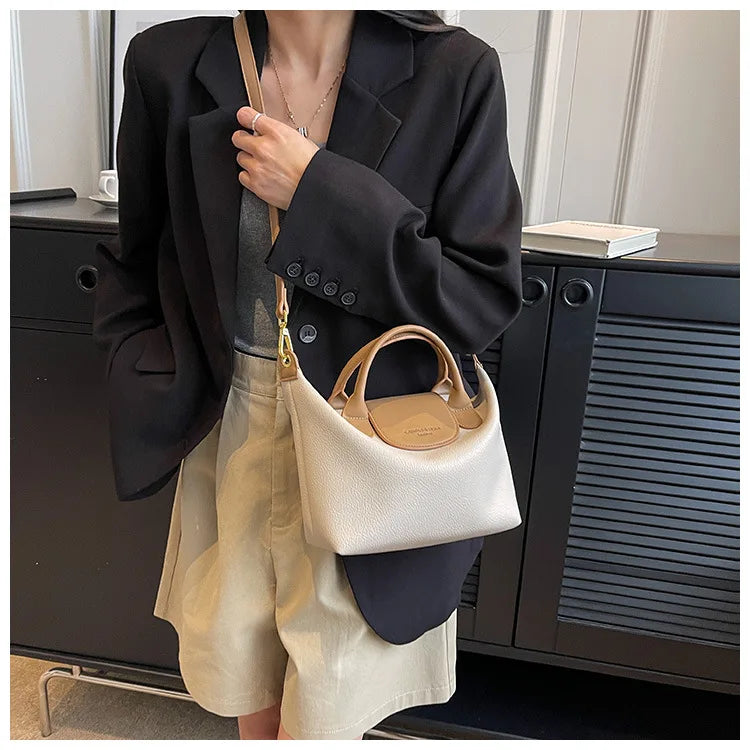 CGCBAG Vintage Luxury Designer Handbags For Women High Quality PU Leather Female Small Bags Simple Fashion Crossbody Bags