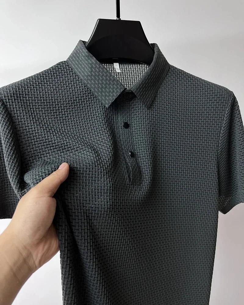 Summer Men's Golf Leisure POLO Shirt Luxury Wearing Tops High Quality Breathable Men's Polo Shirt New Short Sleeve Polo Shirt