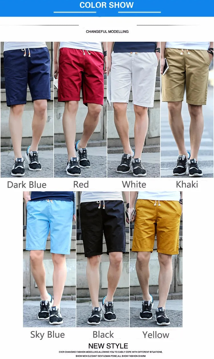 2024 Newest Summer Casual Shorts Men cotton Fashion Style Mens Shorts bermuda beach Black Shorts Plus Size M-5XL  short For Male - reetell