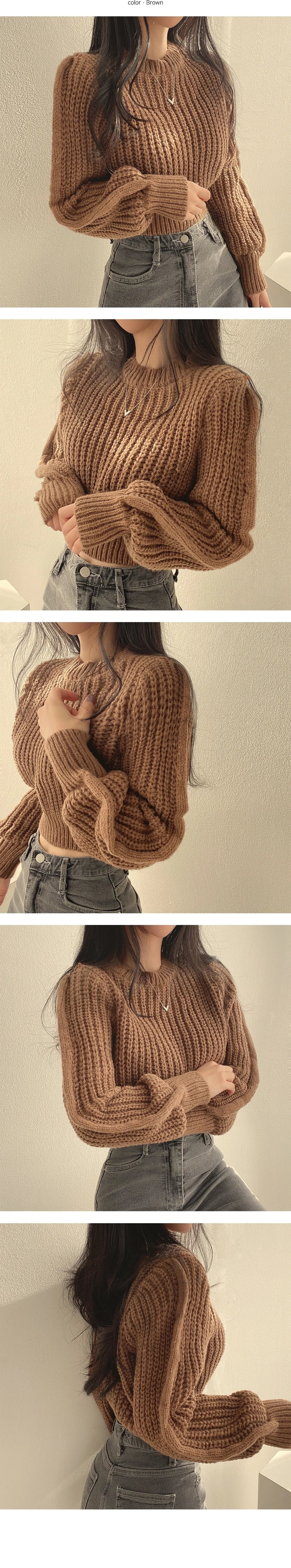 Loose Vintage Harajuku Lantern Long Sleeve Women Sweater Korean Autumn Winter Knitwear Soft Warm Tops Chic Solid Femme Sweater - reetell