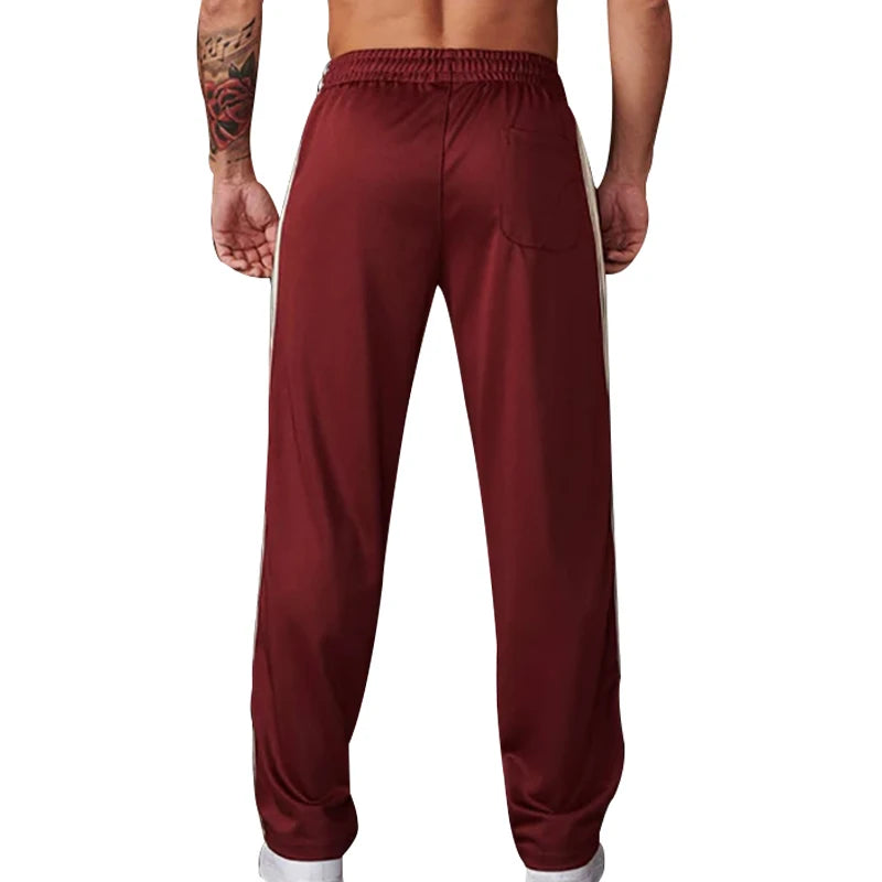 2024 New Men's Fashion Sweatpants Spring and Autumn Thin Sports Pants Casual Jogging Fitness Pants Trousers - reetell