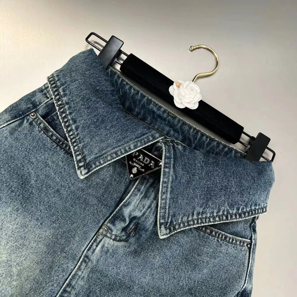 Fashion High Waist Denim Mini Skirt Women's 2023 Summer New Fashion Button Zipper Slim Fit Korean Street  Casual A-line Skirt - reetell