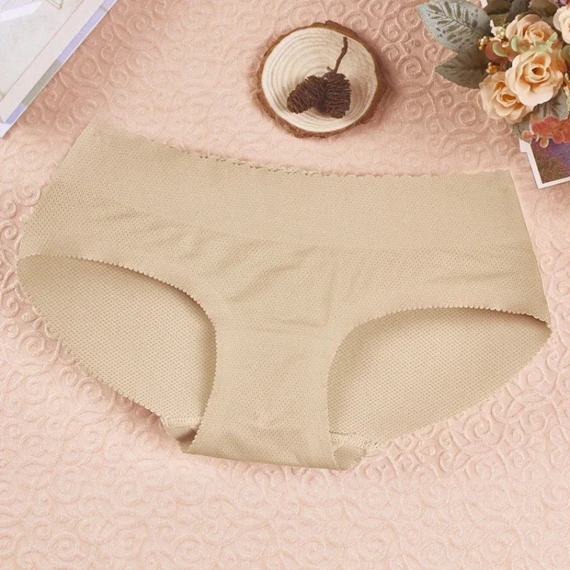 Sexy Body Shapers Panties Woman Butt Lifter Lingerie Fake Seamless Underwear Push Up Padded Panties Buttock Shapers Butt Lifter - reetell