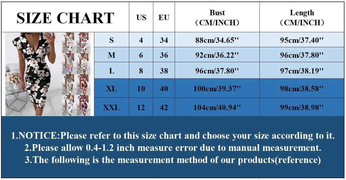 2023 New Fashion Dress Women's Clothing V-Neck Elegant Slim Print Pleated Ruffles Dresses Office Lady Package Hip Female Dress - reetell