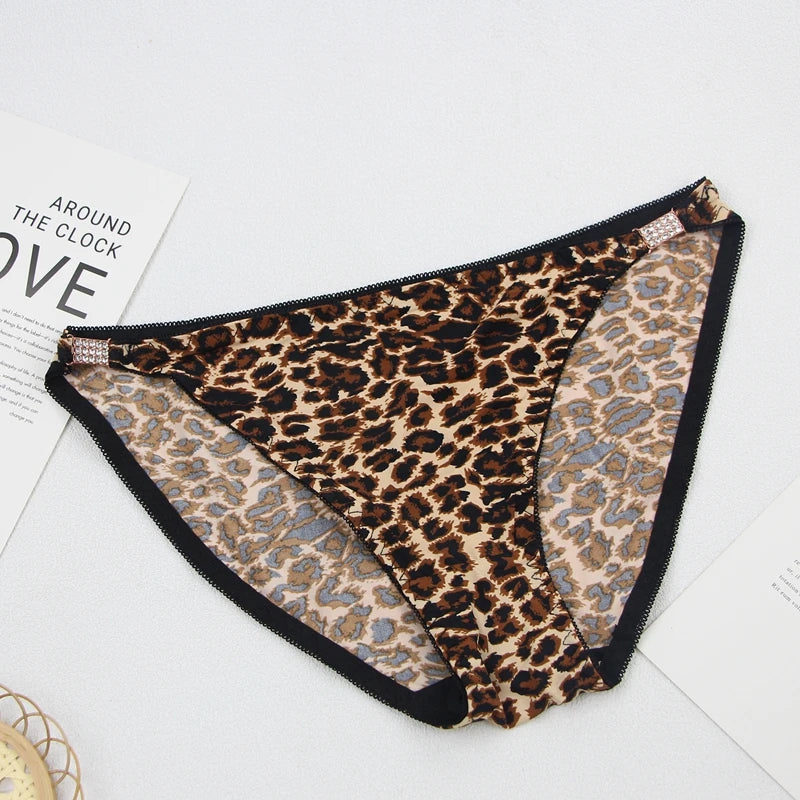 2024 New Sexy Leopard Print Underwear For Women Push Up Bra Sets Seamless Khaki Beige Black Female Lingerie - reetell