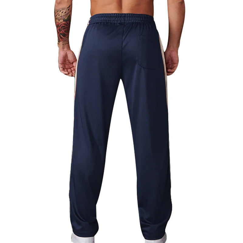 2024 New Men's Fashion Sweatpants Spring and Autumn Thin Sports Pants Casual Jogging Fitness Pants Trousers - reetell