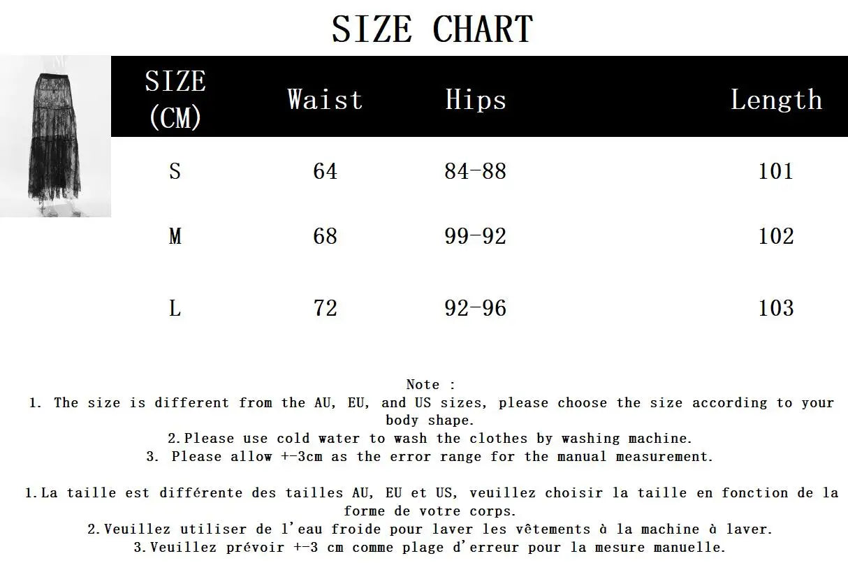 Lace Jacquard Transperant Skirt Women Summer New High Waist Sexy Casual Long Skirts 2024 Streetwear Fashion White Maxi Skirt - reetell