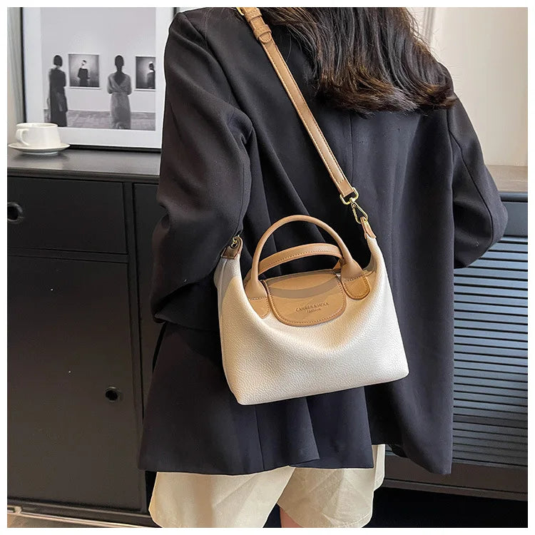 CGCBAG Vintage Luxury Designer Handbags For Women High Quality PU Leather Female Small Bags Simple Fashion Crossbody Bags