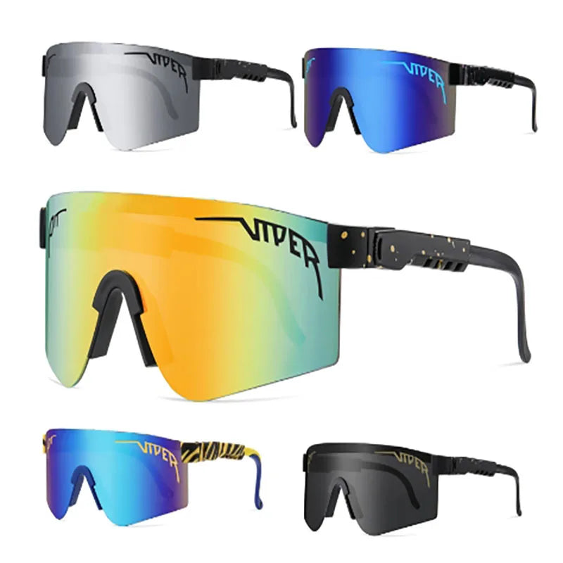 Pit Viper Adults UV400 Sun Glasses Sunglasses Men Women Adults Outdoor Eyewear Sport Goggles Mtb Shades Without Box - reetell