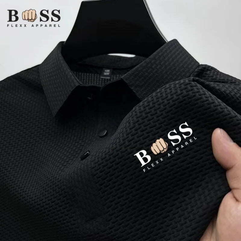 Summer Men's Golf Leisure POLO Shirt Luxury Wearing Tops High Quality Breathable Men's Polo Shirt New Short Sleeve Polo Shirt