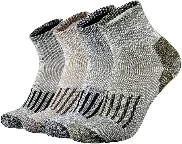 Hiking Socks Merino Wool Socks for Men Women 80% Merino Wool Ski Socks Winter Thick Thermal Crew Socks Men Walk Warm Anti-Odor