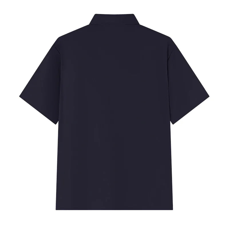 Polo Shirts Men Short Sleeve Polos Big Size 5XL 6XL 7XL 110-175kg Loose Shirt Oversized Tops Plus Size Men Clothing