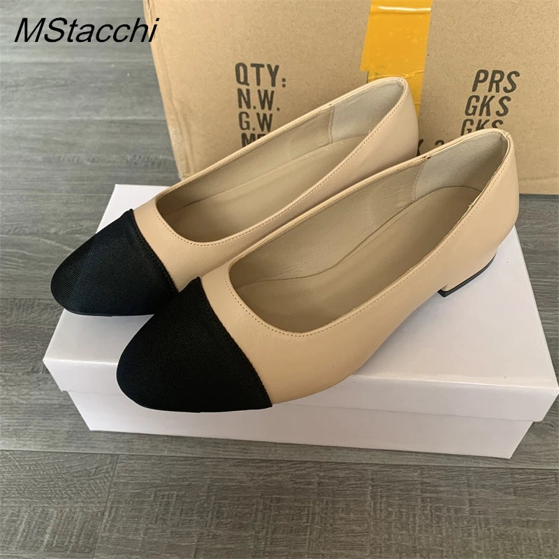 All-match Flat Shoes Women Sandals Non-Slip Soft Leisure Shoes Mixed Colors Comfort Low Heel Femme Thick Bottom Designer Shoes - reetell