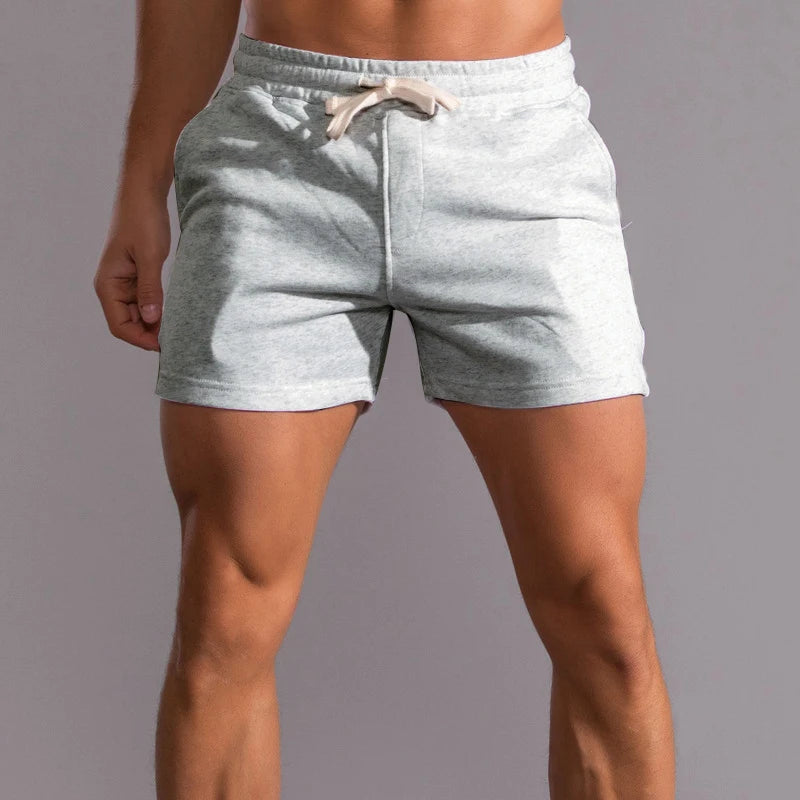 Summer New 100% Cotton Casual Shorts Men High Quality Fashion Short Pants Men Side Pockets Zip Outdoor Running Shorts Men - reetell