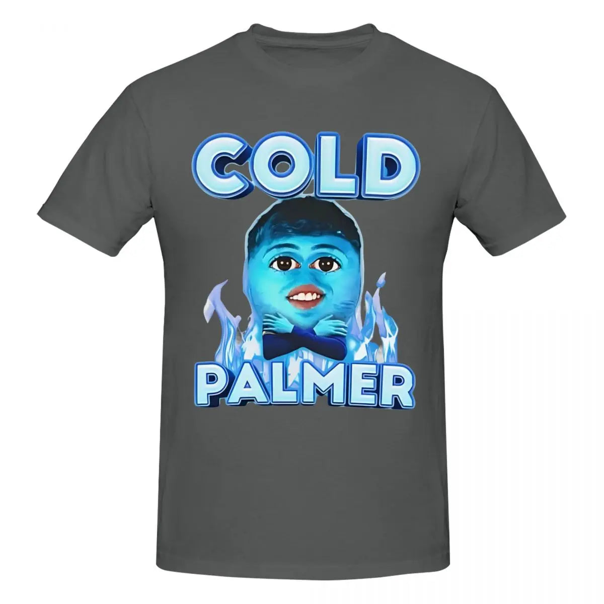 Leisure Cold Palmer Funny Meme T-Shirt For Men Women Cotton Short Sleeve Football Soccer Round Neck Summer TopsTops - reetell