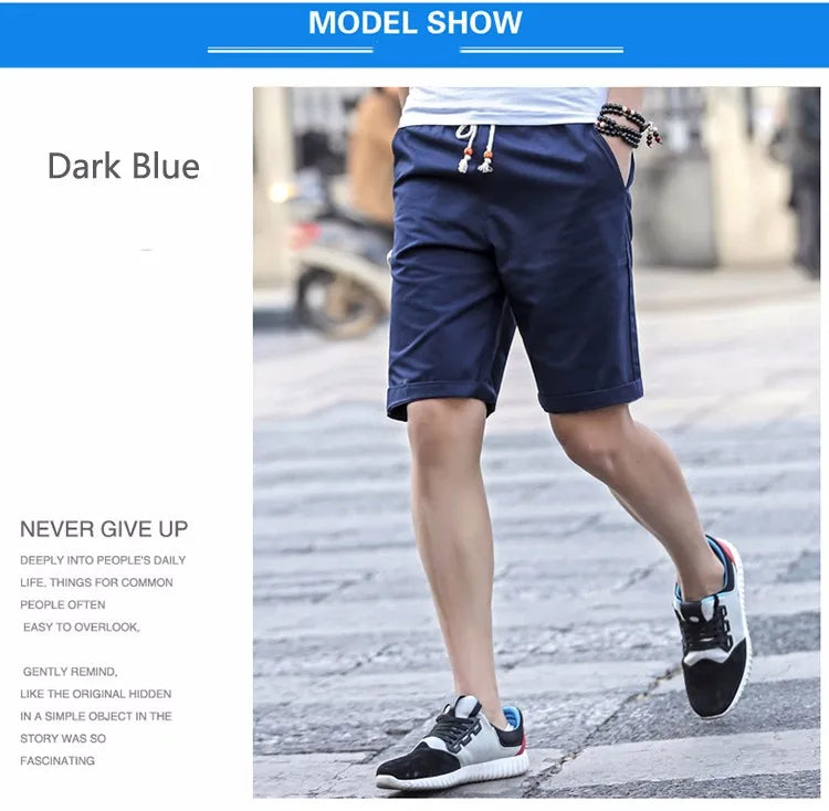 2024 Newest Summer Casual Shorts Men cotton Fashion Style Mens Shorts bermuda beach Black Shorts Plus Size M-5XL  short For Male - reetell