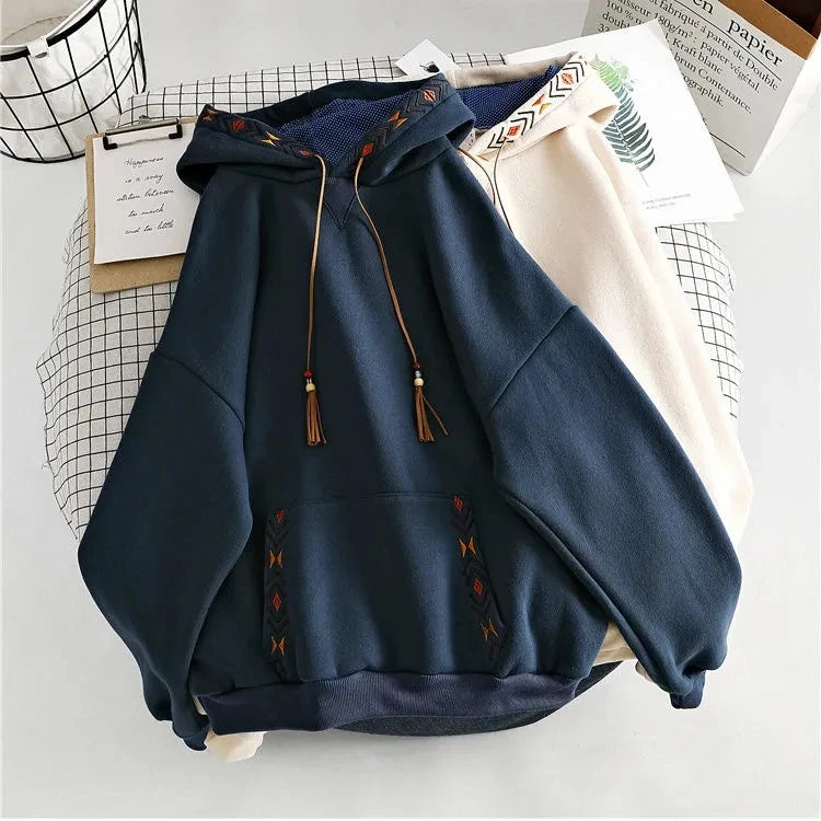 JMPRS Designed Women Hoodies Oversize Fall Pullover Student Coats Hooded Korean Long Sleeve Ladies Harajuku Sweatshirt New - reetell