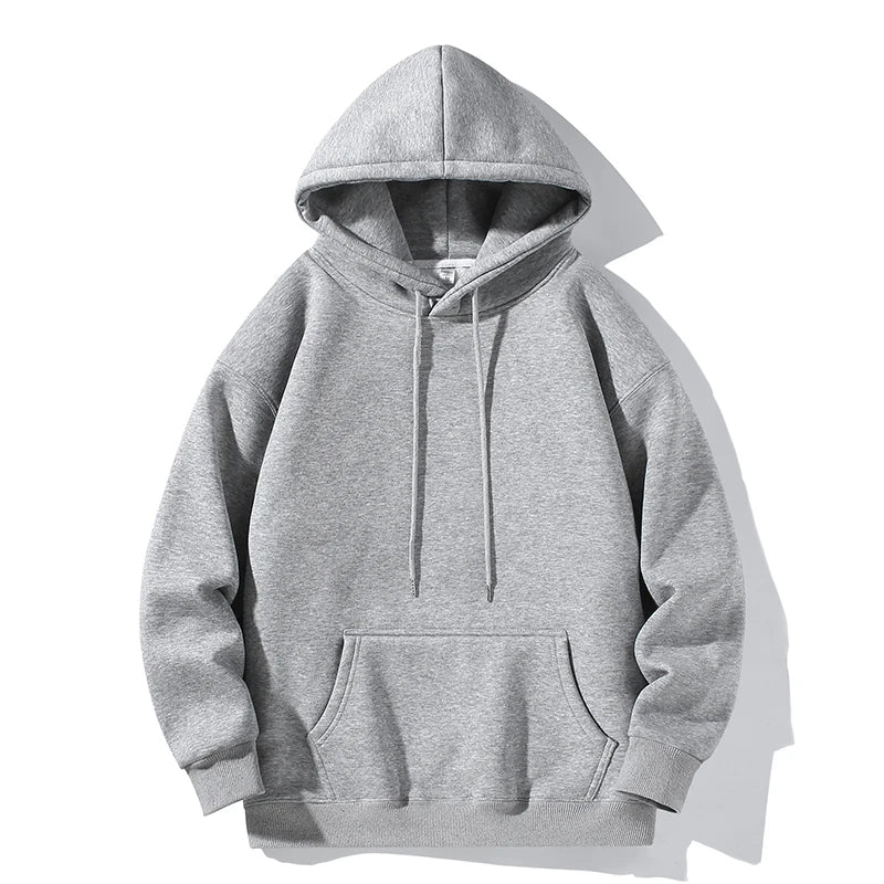 6 Color Autumn Hoodies Men Fashion Hooded Sweatshirt Men Streetwear Hip Hop Loose Pullover Hoodie Mens Pocket Hoody M-3XL - reetell