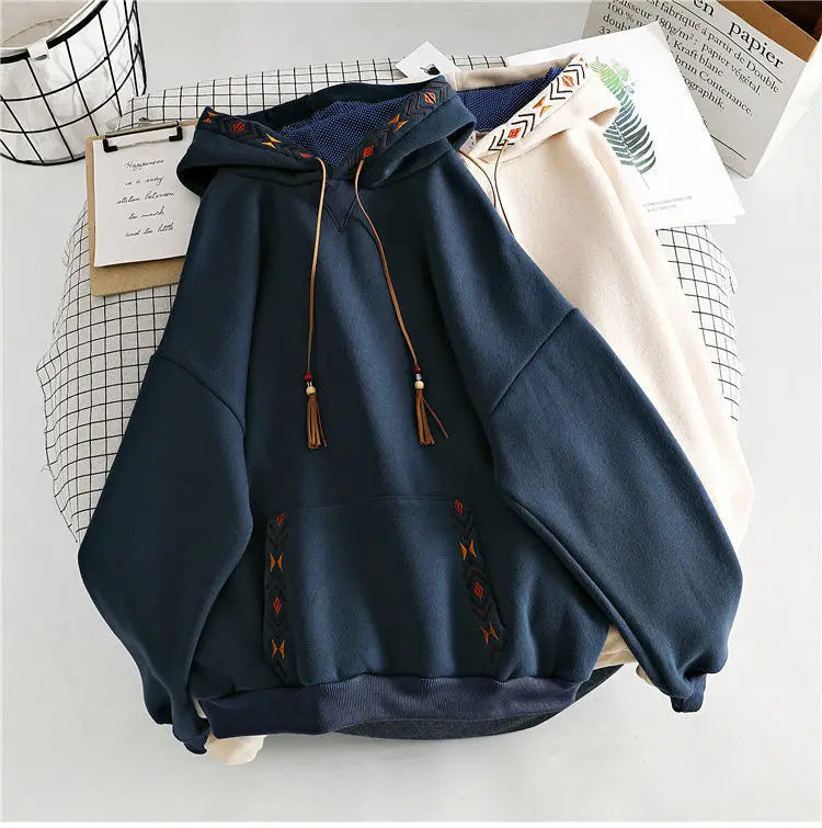 JMPRS Designed Women Hoodies Oversize Fall Pullover Student Coats Hooded Korean Long Sleeve Ladies Harajuku Sweatshirt New - reetell