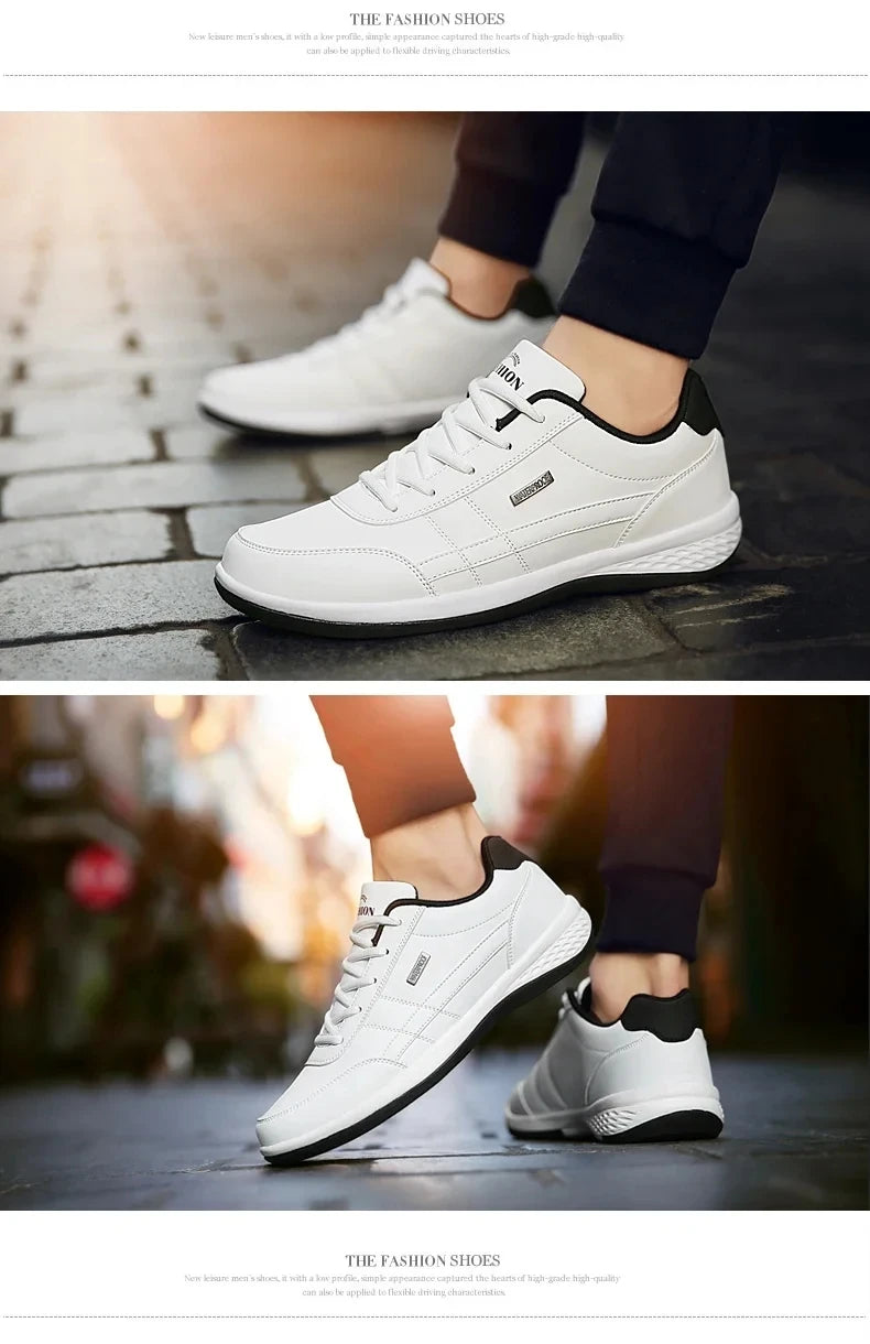 Men Shoes Sneakers Trend Casual Breathable Leisure Male Sneakers Non-Slip Footwear Vulcanized Shoes - reetell