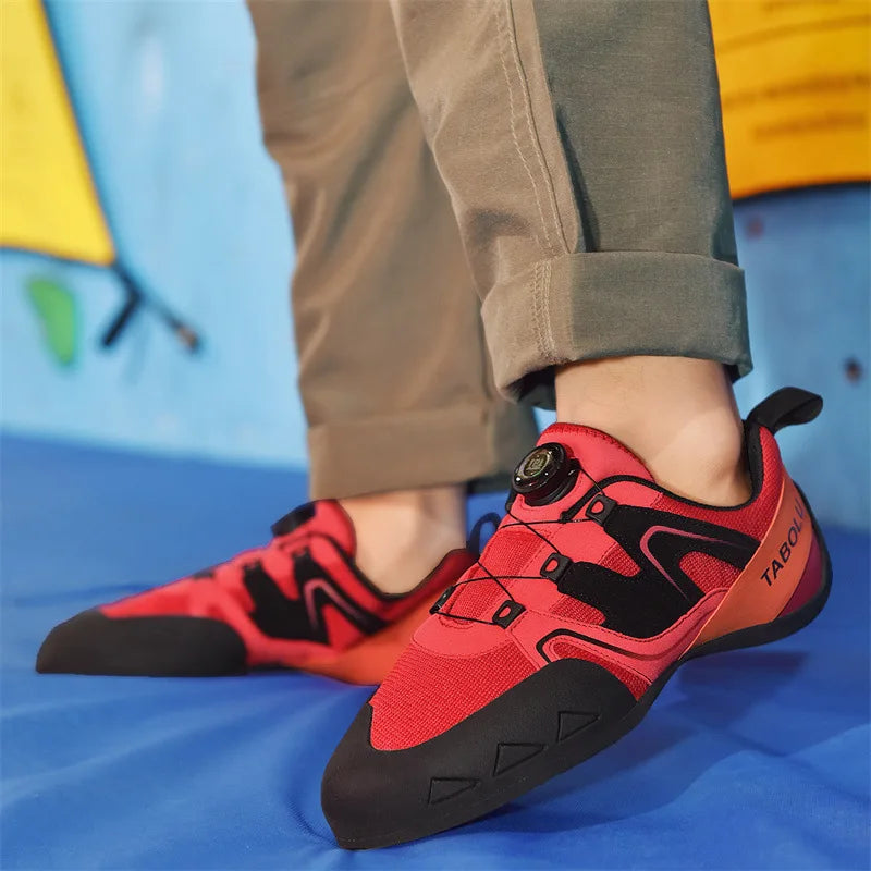 Professional Rock-Climbing Shoes Indoor Outdoor Men Women Climbing Shoes Beginners Entry-level Rock-Climbing Bouldering Sneakers